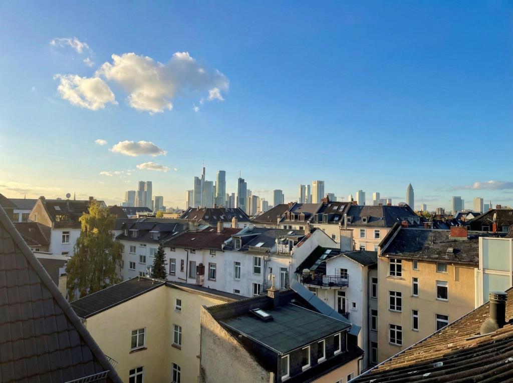 Blick aus dem Dachgeschoss