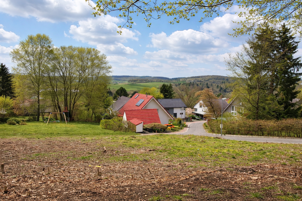 Grundstück mit Blick