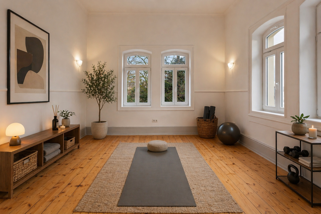 Visualisierung Yogazimmer