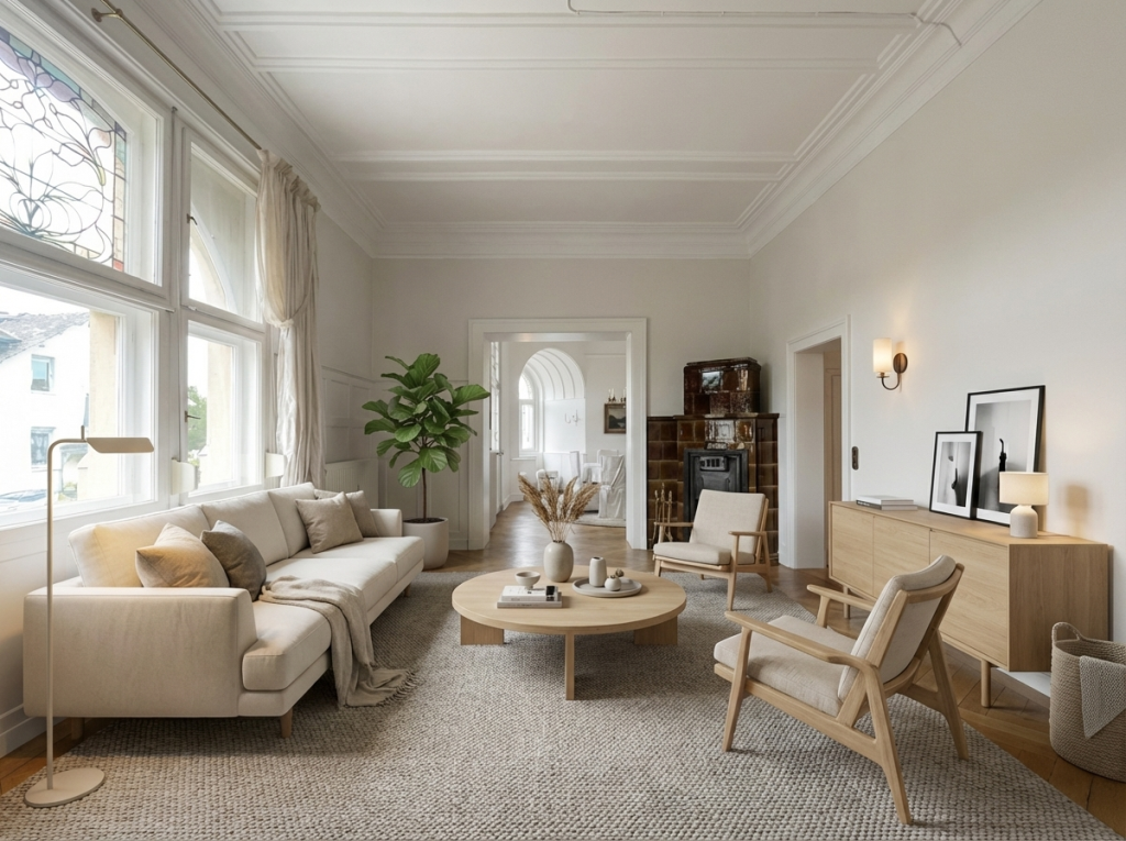 EG - Wohnzimmer visualisiert