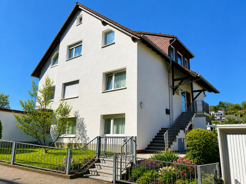 Gebäude straßenseitig