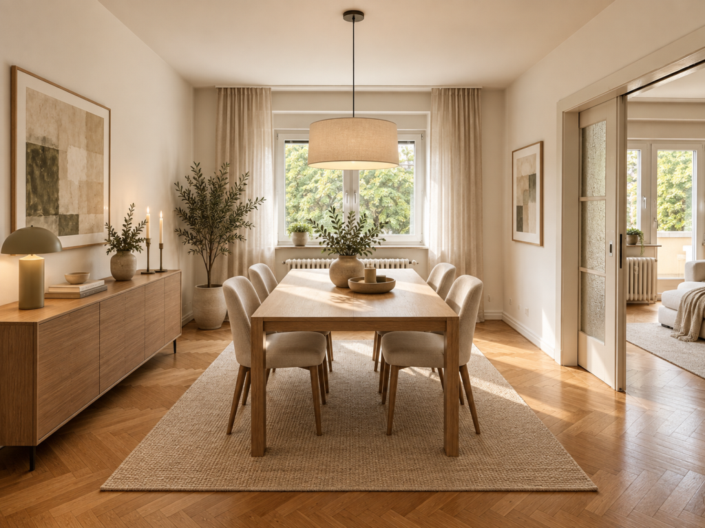 Esszimmer Visualisiert
