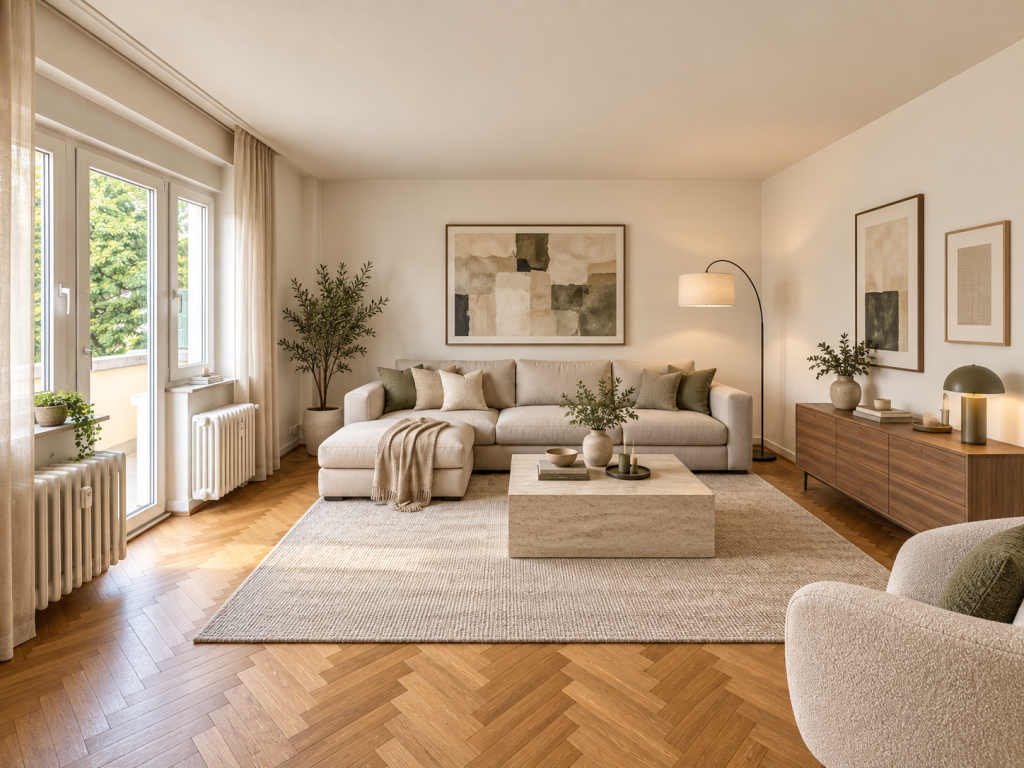 Wohnzimmer Visualisiert