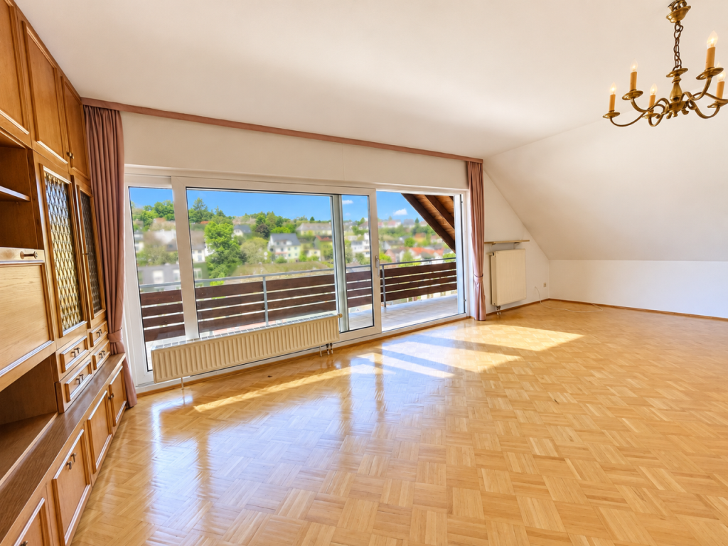 Wohnzimmer im DG