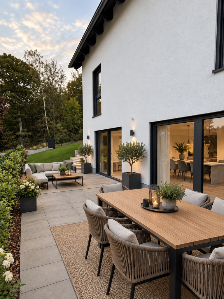 Terrasse visualisiert